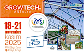 Yenilikçi Sera Teknolojilerimizle GROWTECH’teyiz!