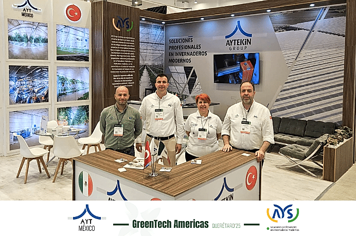 Sera teknolojilerinde en yeni çözümlerimizi ve projelerimizi paylaşmak için GreenTech Americas 2025 fuarındayız!