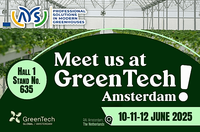 AYS PROJE GreenTech Amsterdam 2025 Fuarında!